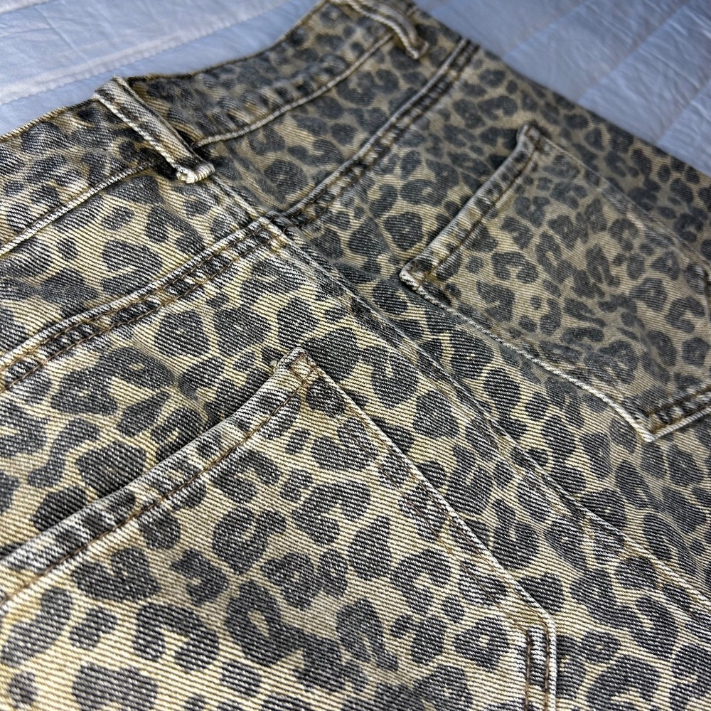 Mud Pie Stevie Leopard Skirt - NEW - Picture 6 of 10